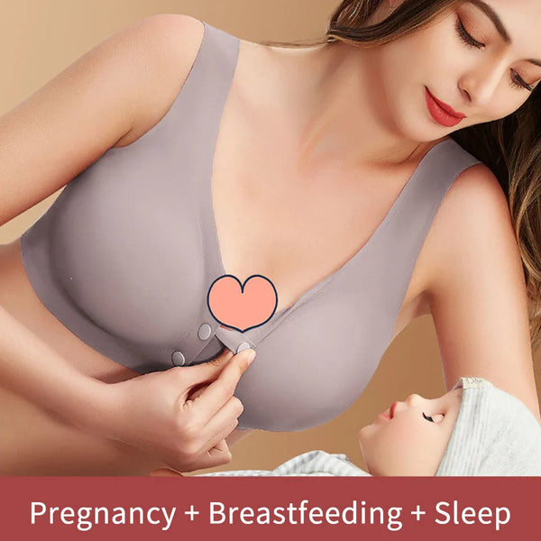 Easy Nursing Comfort Bra Soft Breathable Support for Moms
