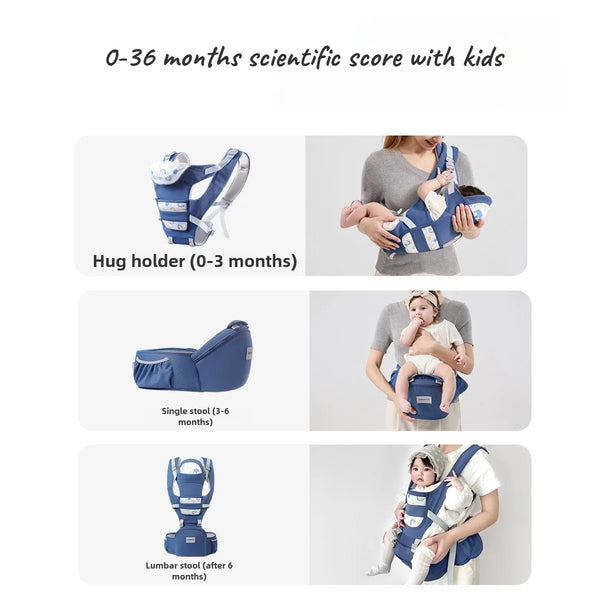 Baby Carrier Wrap Hands Free Sling for Newborns Toddlers and Infants
