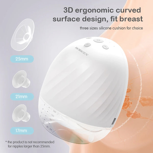 Freedom Wearable Breast Pump Hands-Free Discreet & Portable