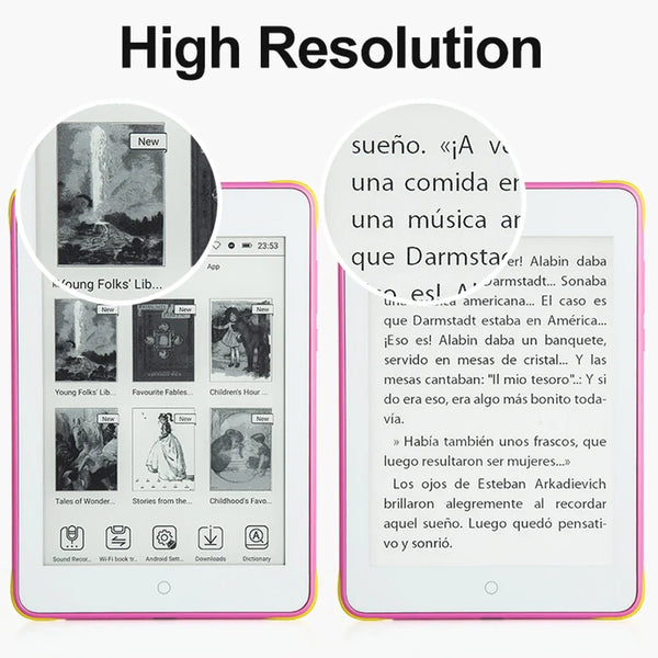 Smart Portable E Reader with Eye Friendly Screen and Long Battery Life