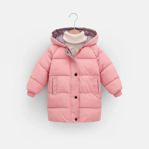 Kids Winter Parka with Ultra Soft Lining for Warmth and Seasonal Style