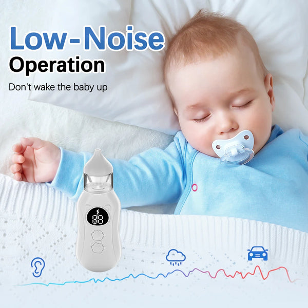 Gentle Baby Nose Cleaner Safe Nasal Aspirator for Infants