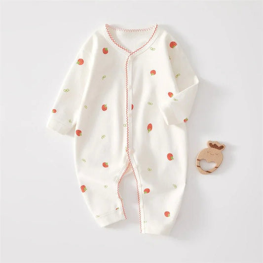 Infant cotton romper crafted soft and breathable for all season wear