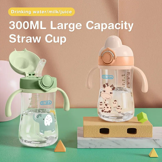 Kids Easy Drink Bottle Safe and Comfortable Cup for Independent Drinking - Amiba