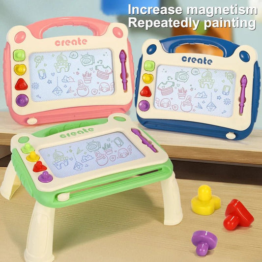 Kids Magic Drawing Board – Mess - Free Creative Learning Toy - Amiba