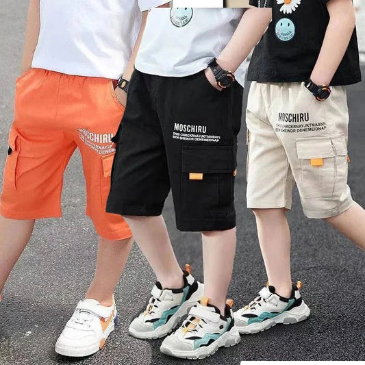 Kids Summer Shorts with Lightweight Breathable Fabric for Cool Comfort - Amiba
