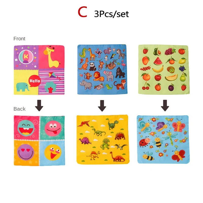 Magic Learning Tissue Box – Sensory Development Toy for Babies - Amiba