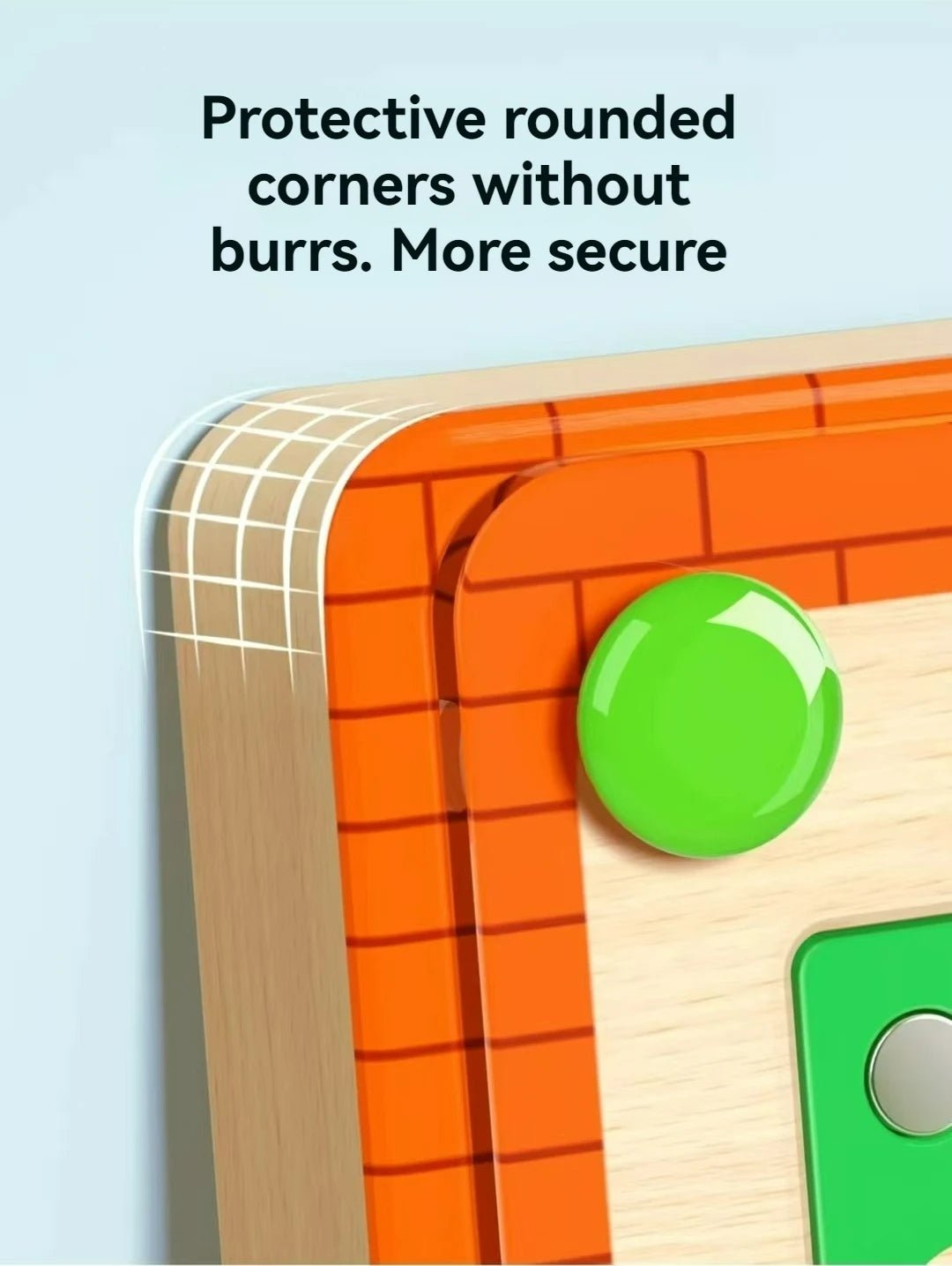 Fun magnetic maze puzzle toy for kids 3+ boosts logic concentration and fine motor skills while providing educational entertainment.