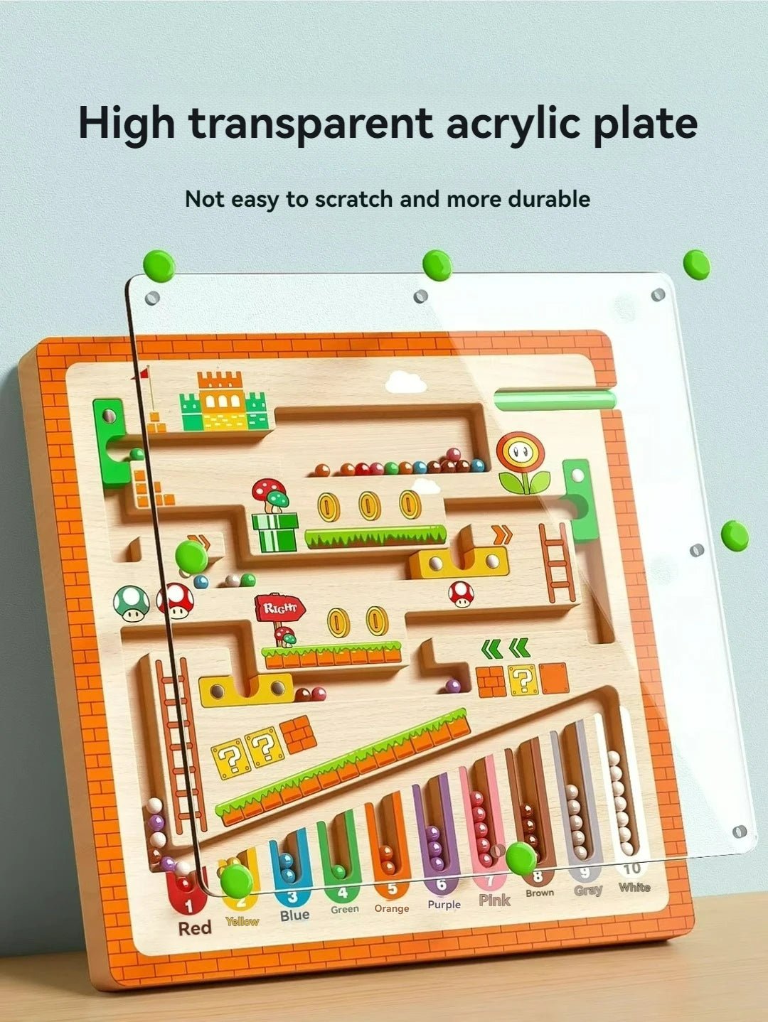 Magnetic maze puzzle for children 3 years and older sharpens problem solving focus and logical thinking through engaging play.