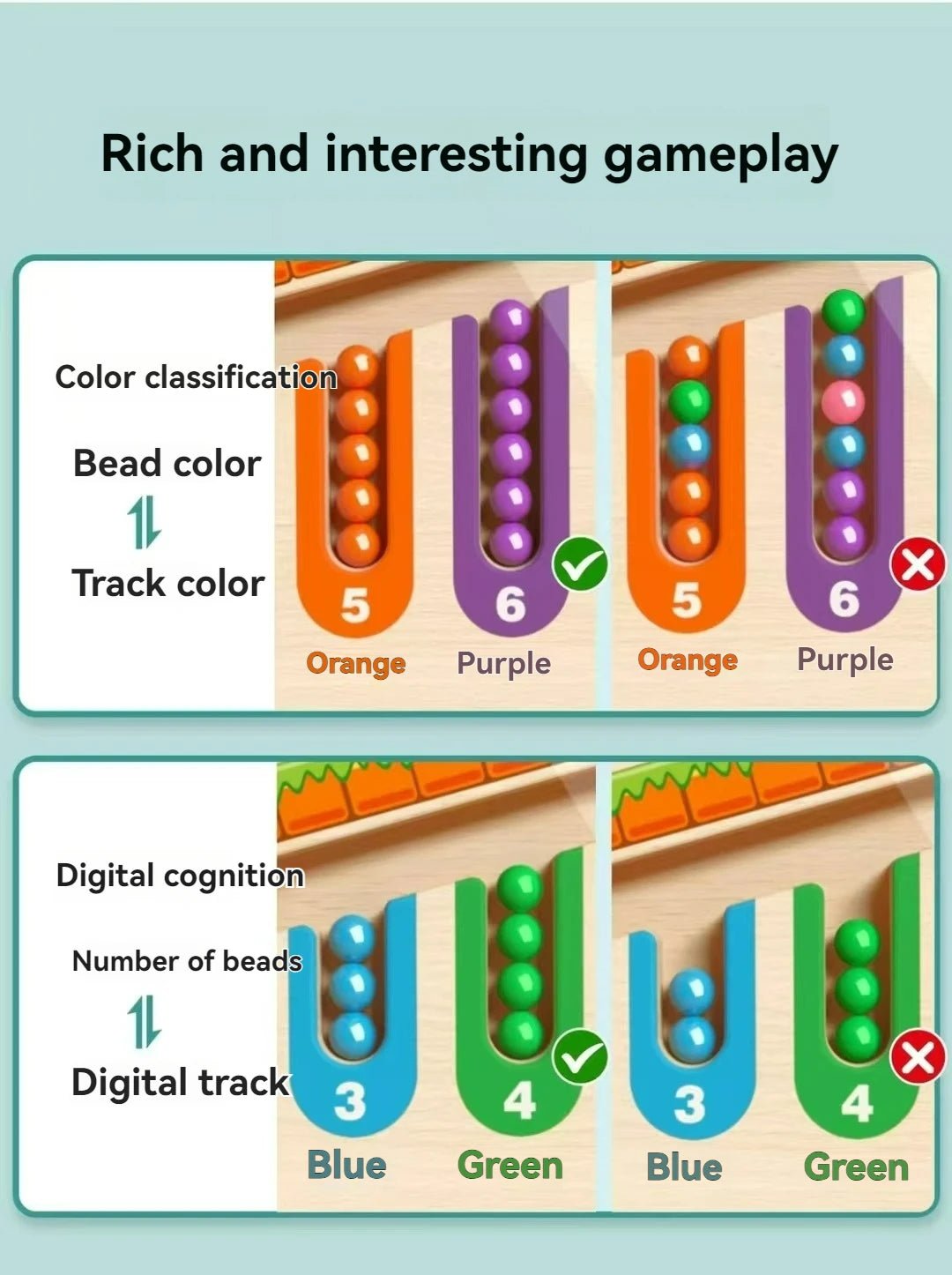 Magnetic maze puzzle game for children ages 3 and up supports focus logical thinking and early developmental skills in a fun format.