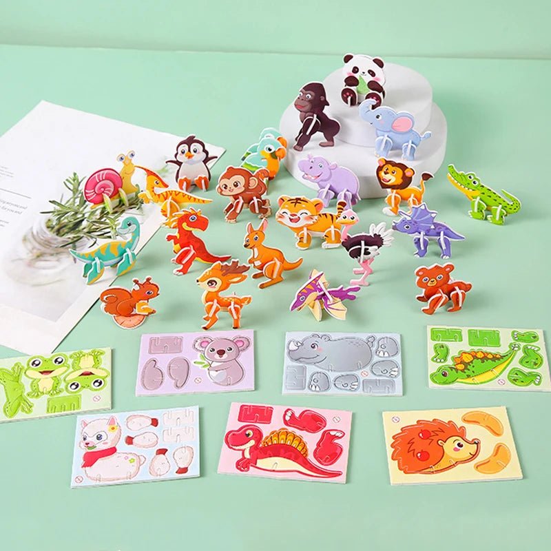 Boost children’s creativity and coordination with the Mini Animal Puzzle Fun Set, a colorful educational puzzle toy designed for fun learning.