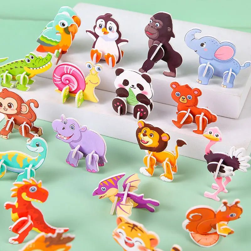 Mini Animal Puzzle Fun Set encourages problem-solving, motor skills, and creativity with colorful educational play kids enjoy every day.