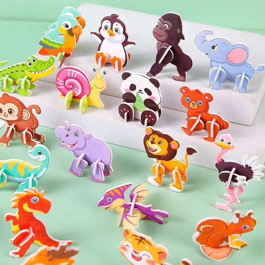 Mini Animal Puzzle Fun Set encourages problem-solving, motor skills, and creativity with colorful educational play kids enjoy every day.