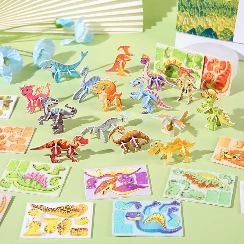 Encourage early learning and creativity with the Mini Animal Puzzle Fun Set, helping kids build problem-solving skills through colorful fun.
