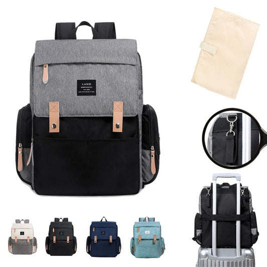 Mommy’s Essential Diaper Backpack offers spacious storage and smart organization, keeping baby essentials secure and accessible for stress-free travel.