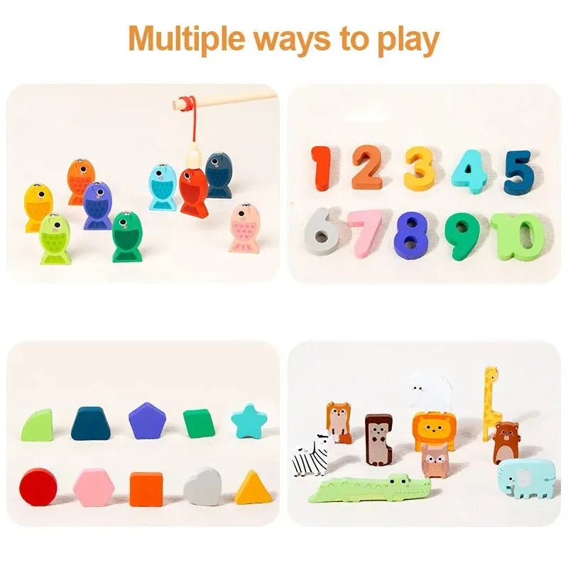 Shape and number learning made fun with the Montessori Busy Board, designed to boost early childhood development and playful hands-on learning.