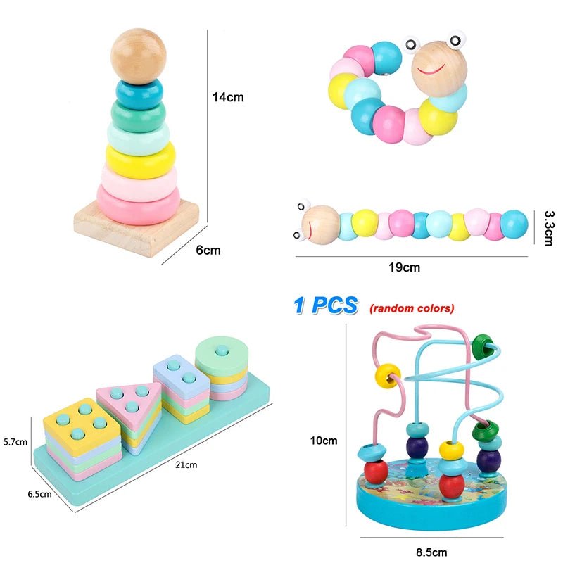 Montessori Macaron Color Blocks promote creative wooden play that boosts focus, imagination, problem-solving, and color learning for toddlers every day.