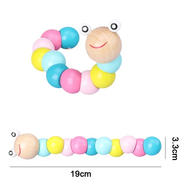 Montessori Macaron Color Blocks are a colorful wooden toy that teaches toddlers stacking, sorting, and motor skills while inspiring imaginative play.