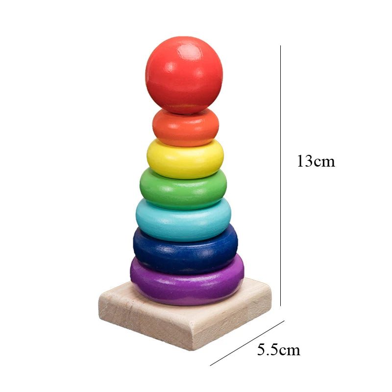 Montessori Macaron Color Blocks blend fun and education, teaching toddlers colors, shapes, and focus while promoting safe, interactive wooden play.