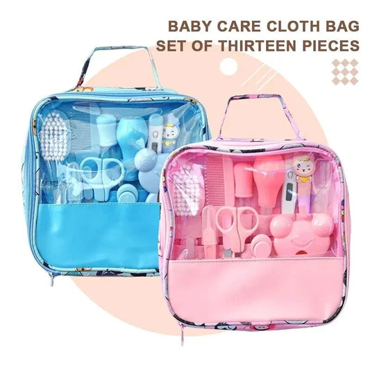 Newborn care essentials kit includes grooming and hygiene tools designed to keep your baby clean, safe, and healthy with ease every day.