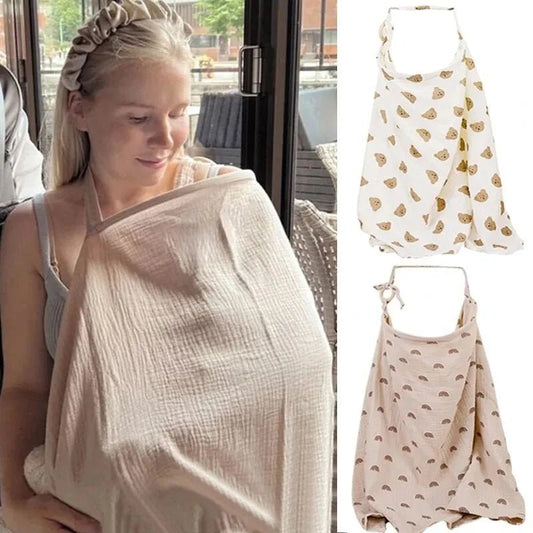 Nursing Cover Blanket offers soft breathable fabric for moms seeking comfortable and private nursing sessions anytime and anywhere.