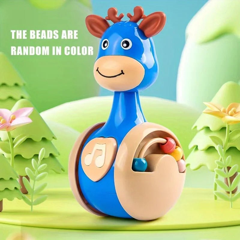 Roly Poly Baby Tumbler Toy – Early Development and Balance for Babies - Amiba
