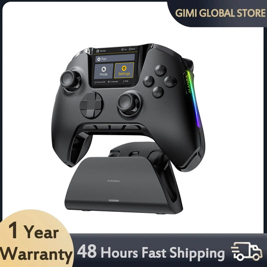 Smart Wireless Game Controller offers seamless Bluetooth connectivity, precision controls, and portable comfort for gaming anywhere with ease.