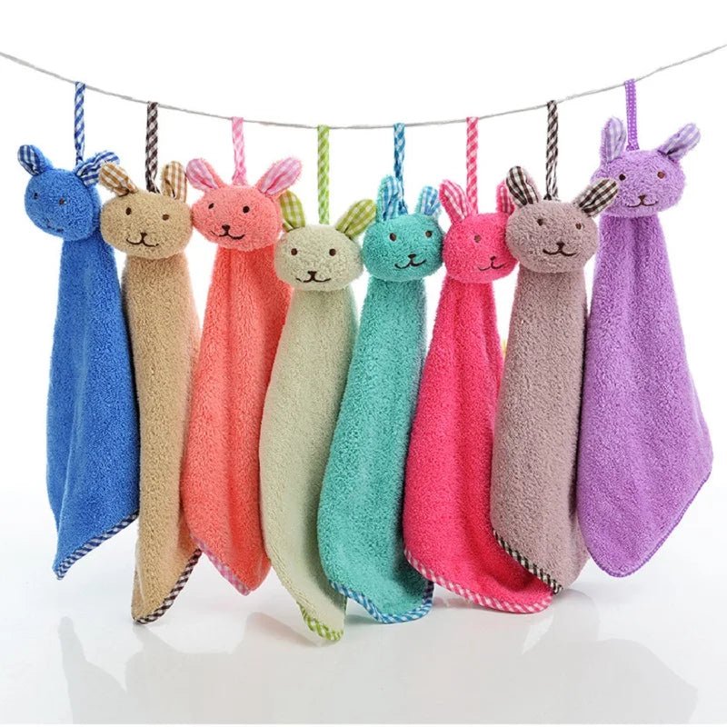 Soft Animal Bath Towels for Kids Cartoon Baby Shower Wrap - Amiba