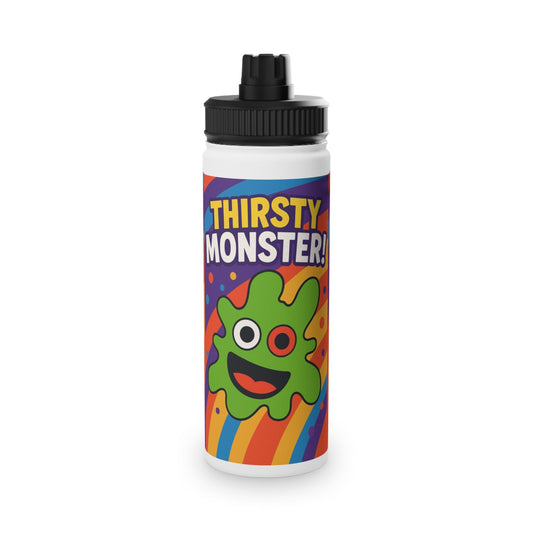 Thirsty Monster Kids Water Bottle by Amiba - Amiba