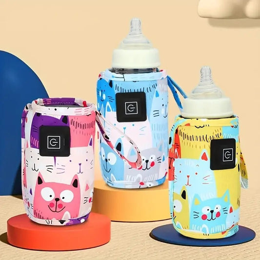 Travel Bottle Warmer Bag designed as a portable insulated baby feeding accessory for on the go parents seeking comfort and convenience.