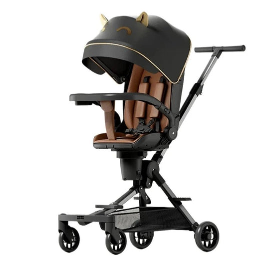 Travel Friendly Baby Stroller with lightweight foldable compact design ensures easy handling, comfort, and safety for parents and babies.