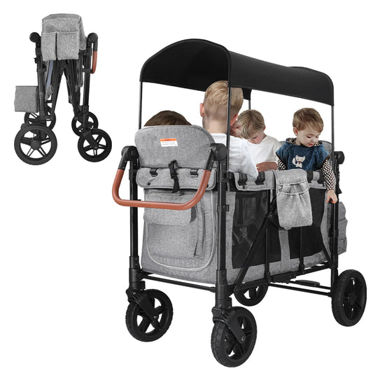 Traveler Baby Stroller with portable foldable design offers comfort and safety for autumn and winter outings in every season.