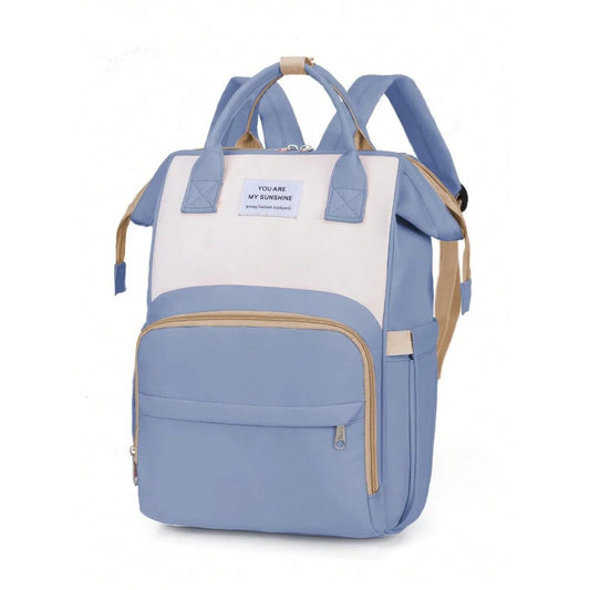 Versatile Mommy Diaper Backpack with large capacity and waterproof design offers organized storage, durability, and comfort for daily outings.